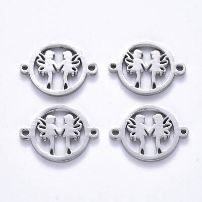 Tarnish Resistant 201 Stainless Steel Links Connectors