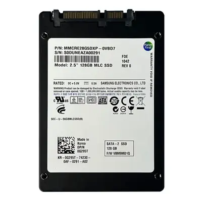 Dell G295T | 128GB Multi-Level Cell SATA 3Gb/s 2.5-Inch Solid State Drive