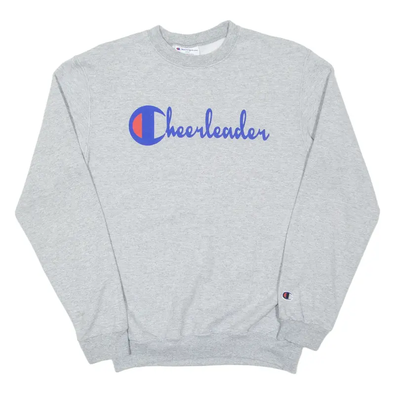 CHAMPION Cheerleader Girls Sweatshirt Grey L