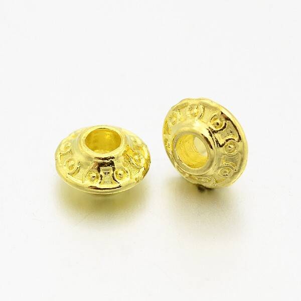 Tibetan Style Alloy Spacer Beads