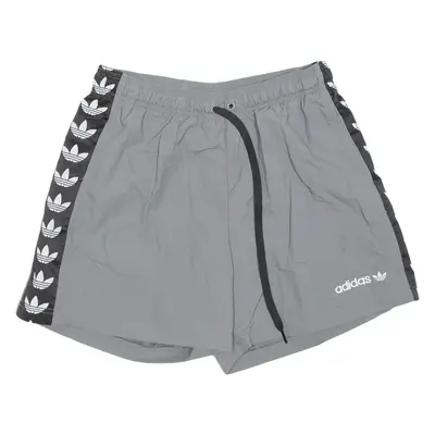 ADIDAS Mens Sports Shorts Grey S W28