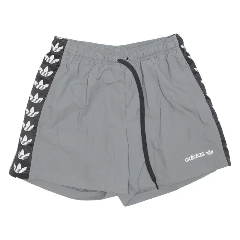 ADIDAS Mens Sports Shorts Grey S W28