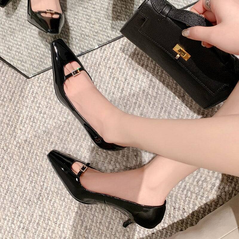 CHIKO Beverlyann Square Toe Stiletto Pumps Shoes