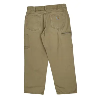Carhartt Trousers - 32W 28L Beige Cotton