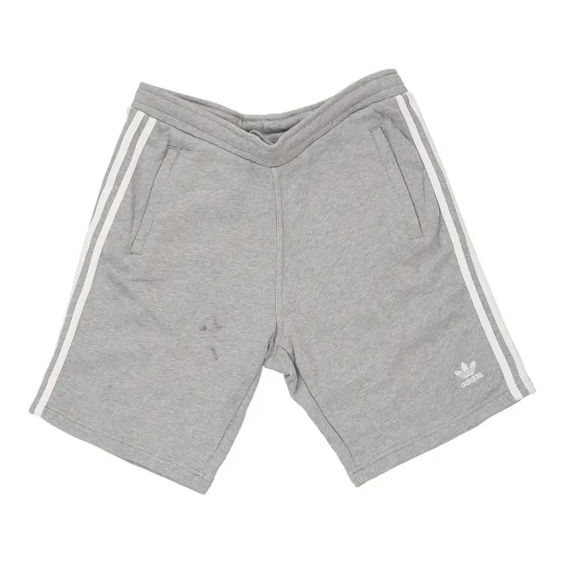 Adidas Sport Shorts - Medium Grey Cotton Blend