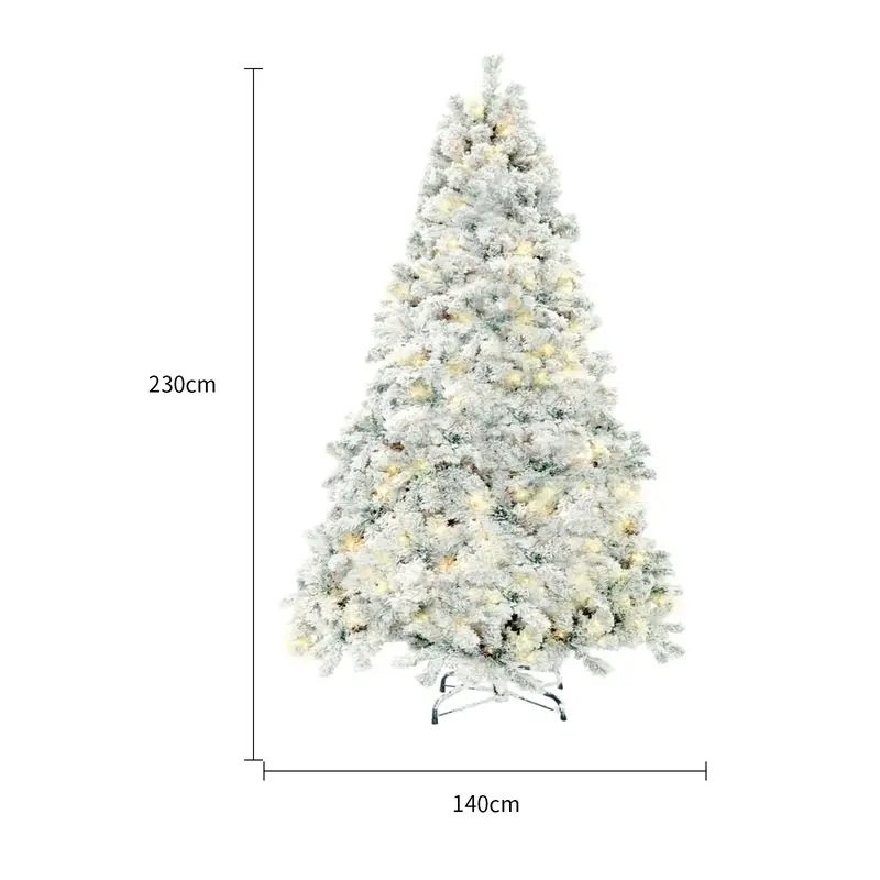 More Discount  Off Christmas Tree PVC Artificial Snow Christmas Tree Mall Window Decoration Tree Cedar Christmas Tree Christm...