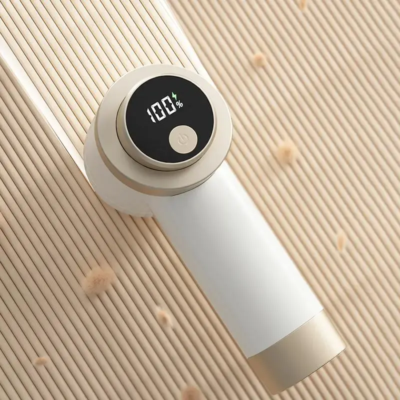 Electric Lint Remover, 1 Count USB Rechargeable 3-speed Settings Lint Remover with LED Display, Household Fabric Shaver for C...