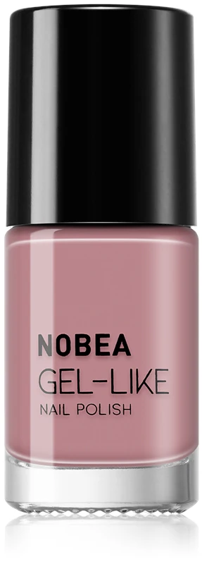 NOBEA Day-to-Day Gel-like nail polish gel effect color Sienna #N58 6 ml