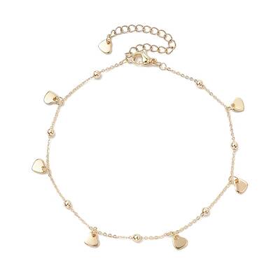 Brass Cable Chain Anklets