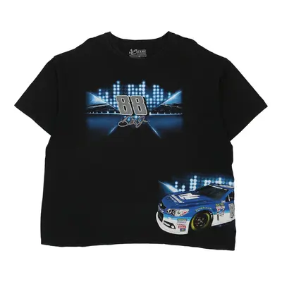 Dale Earnhardt Jr Chase Authentics Nascar T-Shirt - 2XL Black Cotton