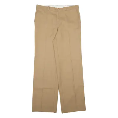 CORTEFIEL Womens Trousers Beige Regular Straight W30 L30