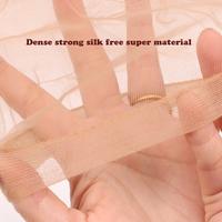 Wig Cap 2pcs(1 Packs) For Lace Front Wig Transparent Wig Cap For Women Haircare Heatless Bling Hair