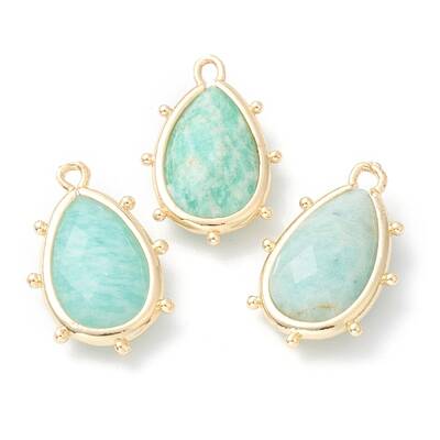 Natural Amazonite Pendants
