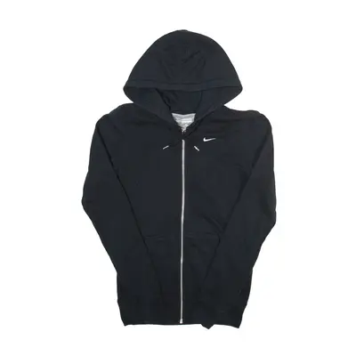 NIKE Hoodie Black Full Zip Womens XS