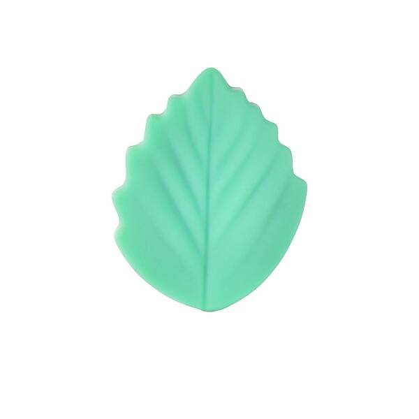 Leaf Food Grade Eco-Friendly Silicone Beads