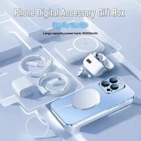 7-in-1 Magnetic Charging and Bluetooth  earphones Kit: MagSafe battery pack, Fast Charge, MagneticPower Bank, Wireless Charge...