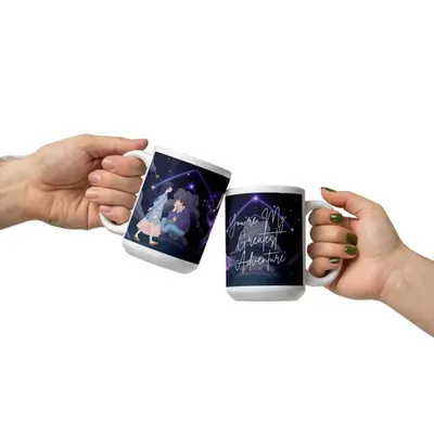 Gift of Love - A Magical Starry Night Mug for Her