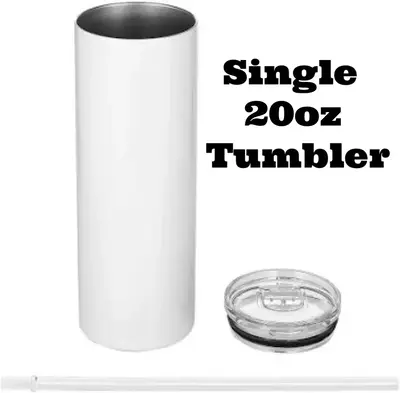 20oz LIVE 20oz stainless steel tumbler/drinkware with lid and straw