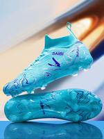 Men's Professional Football Shoes, Comfortable Breathable Football Cleats, Anti-slip Football Shoes for Outdoor Training & Co...