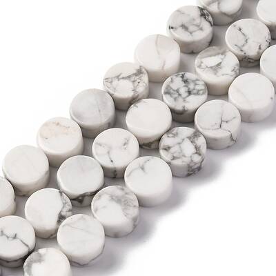 Natural Howlite Beads Strands
