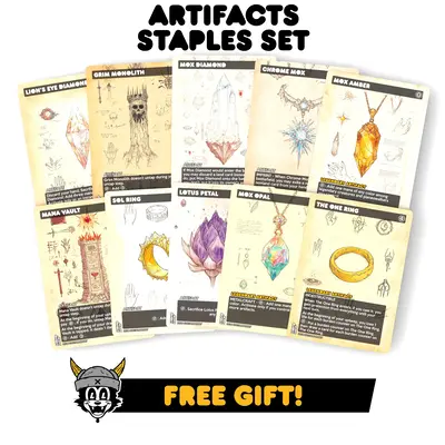 Mana Rock Artifact Proxy Bundle w/ No Banned Cards | Mox Opal, Diamond, Amber, The One Ring, and More! Perfect for Commander/...