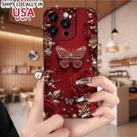 A phone case designed in Valentine's Day style, made of soft TPU material for protection.Perfect as a birthday or holiday gif...