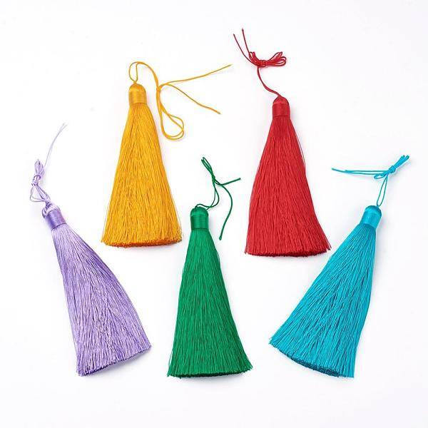 Polyester Tassel Big Pendants