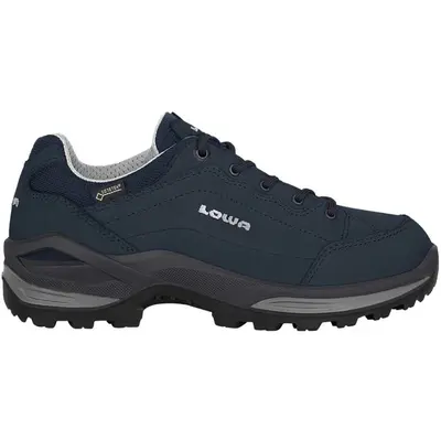 Lowa Renegade GTX Lo Leather Women's Lace Up Shoes - Marine - Size:US 8.5 Women