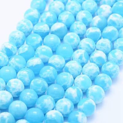 Synthetic Imperial Jasper Beads Strands