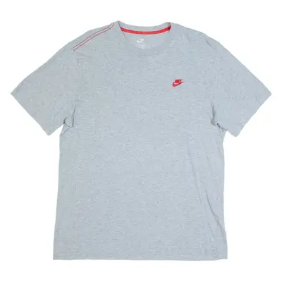 NIKE Mens T-Shirt Grey L