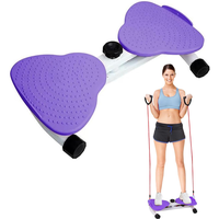 Waist Twister Board Ab Fitness Machine Exercise Twist Boards with 300 lbs Weight Capacity Noiseless Balance Board Home Gym Eq...
