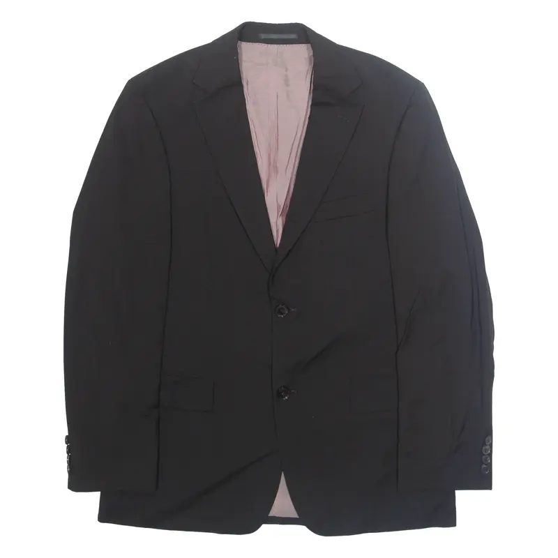 BOSS Mens Blazer Jacket Black L