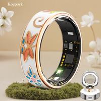 KOEPOVK Health Check Smart Ring，multifunctional smart ring，heart rate blood oxygen，our a ring alternative
