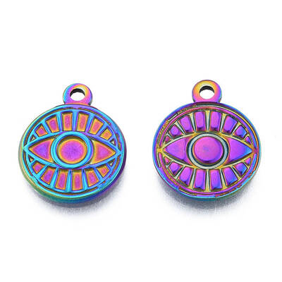 Ion Plating(IP) 201 Stainless Steel Pendants