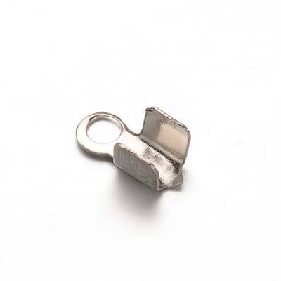 Tarnish Resistant 304 Stainless Steel Folding Crimp Ends