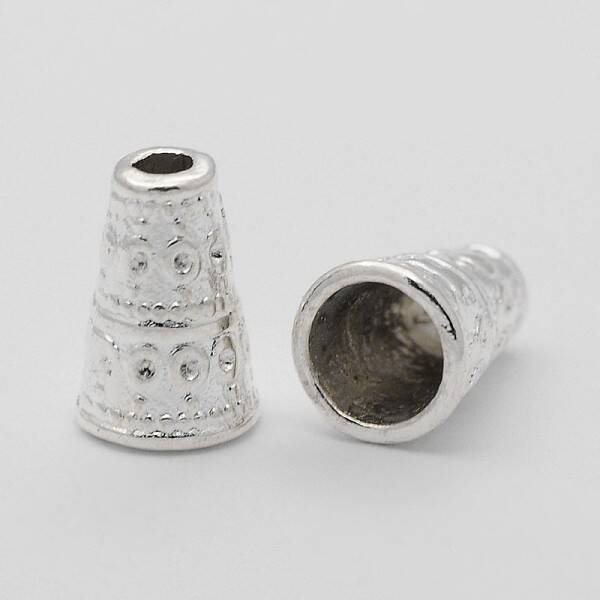 Tibetan Style Alloy Caps