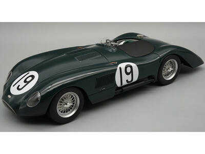 Jaguar C-Type Longtail #19 Peter Whitehead - Ian Stewart 24 Hours of Le Mans (1952) Mythos Series with Display Case Limit...