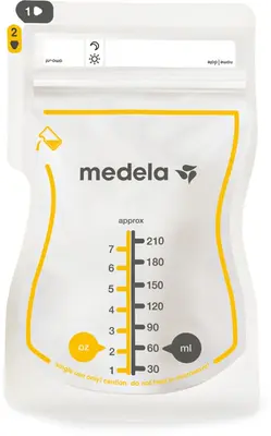 Medela Easy Pour Breast Milk Storage Bag 25pcs