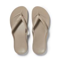 Comfy Arch Support Flip Flops - Comfortable, Supportive, Everyday, Orthopedic, Summer, Women's, Men's, 2025 - Taupe - Archies...