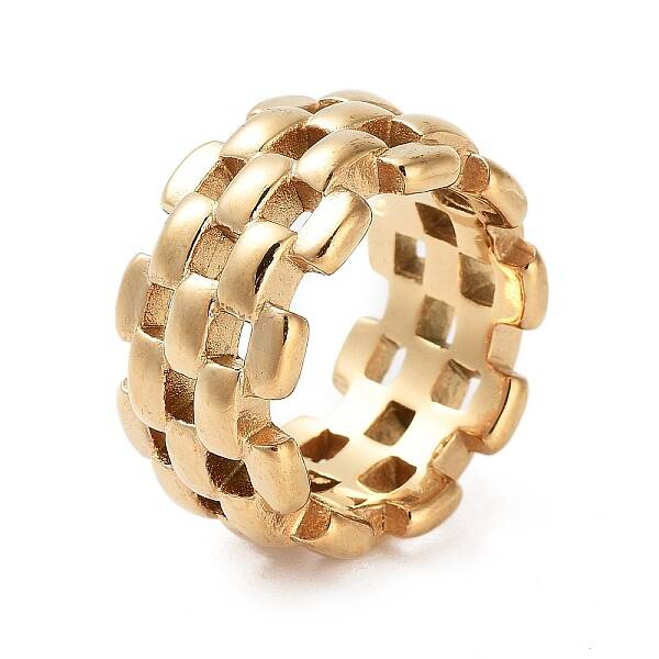 Ion Plating(IP) 304 Stainless Steel Watch Band Chain Rings