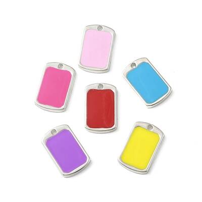 CCB Plastic Enamel Pendants