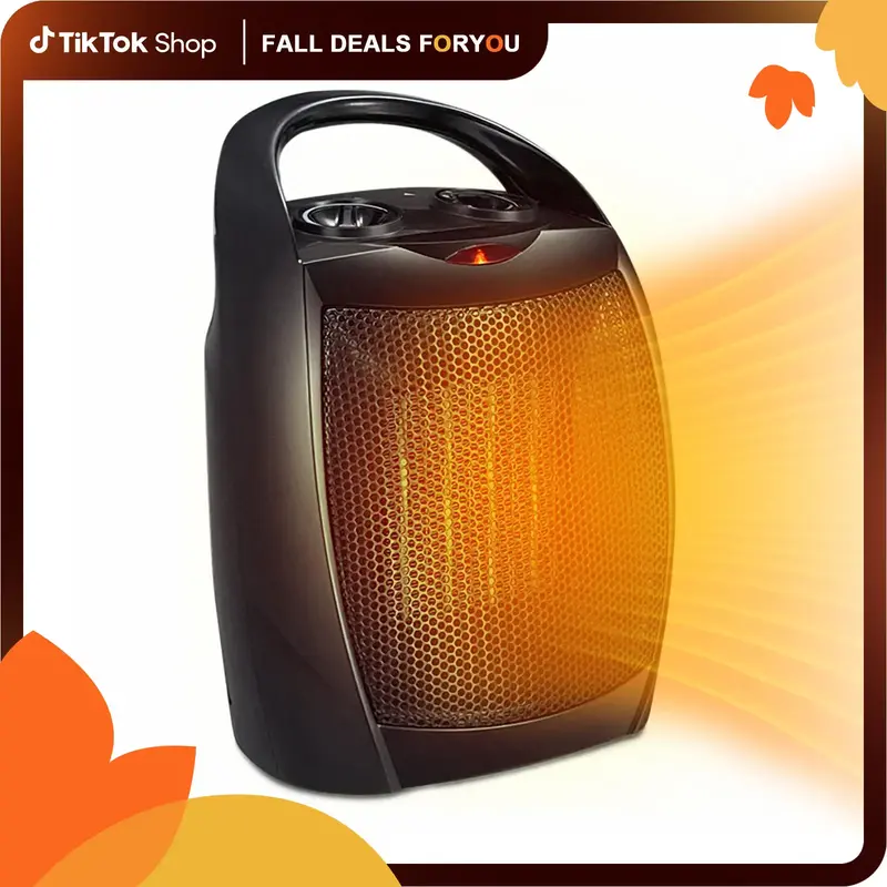 【Fall Deals For You】Space Heater,Electric Portable Heater Fan for Indoor Use 1500W/750W ETL Certified Ceramic Small Mini ...