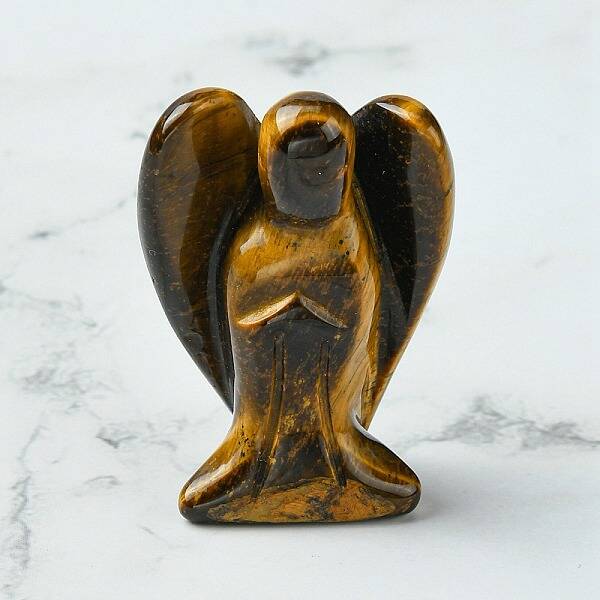 Angel Natural Tiger Eye Home Display Decorations