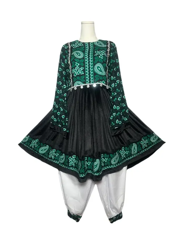 Afghani Hazaragi Gul Negar Dress for Women Traditional Party Wedding Cultural Clothes, Afghan dress لباس زنانه هز�...