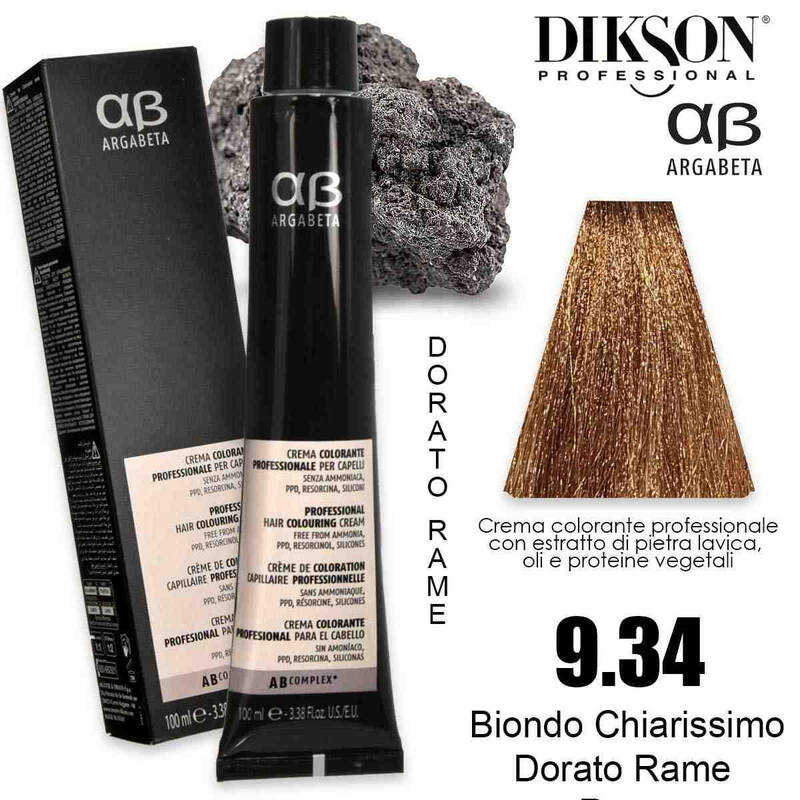 Dikson Argabeta Color 100 Ml 9.34 Very Light Golden Copper Blonde