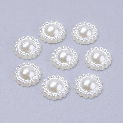 Acrylic Pearl Cabochons
