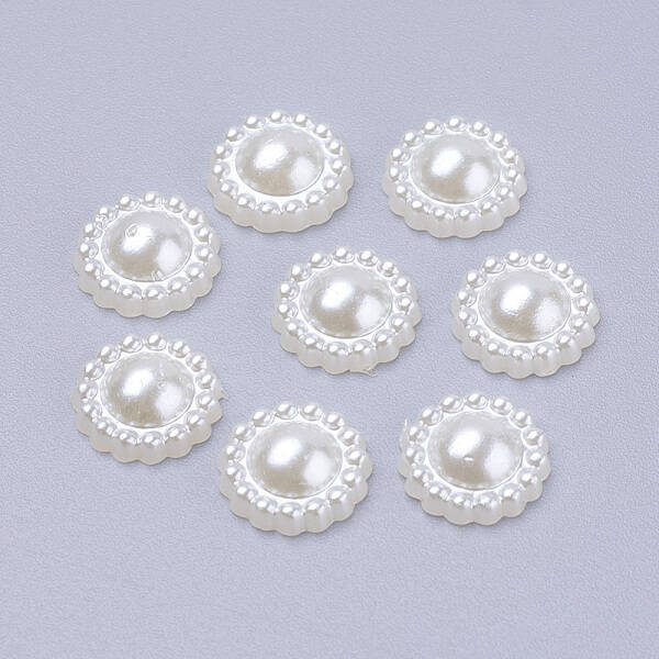 Acrylic Pearl Cabochons