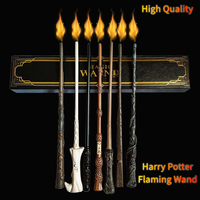 Full Set harry potter fire wand High-Quality Fire-Breathing Magic Wand, Magic Prop Fire-Breathing Wand, Fire-Breathing Stick,...