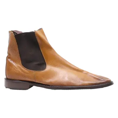ORTIZ & REED Chelsea Boots Brown Leather Mens UK 8