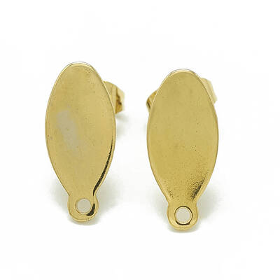 304 Stainless Steel Stud Earring Findings
